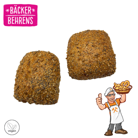 Sechskornbrötchen