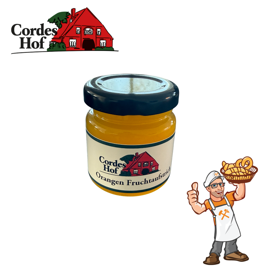 Hof Cordes (OHZ) - MINI Orangen Brotaufstrich