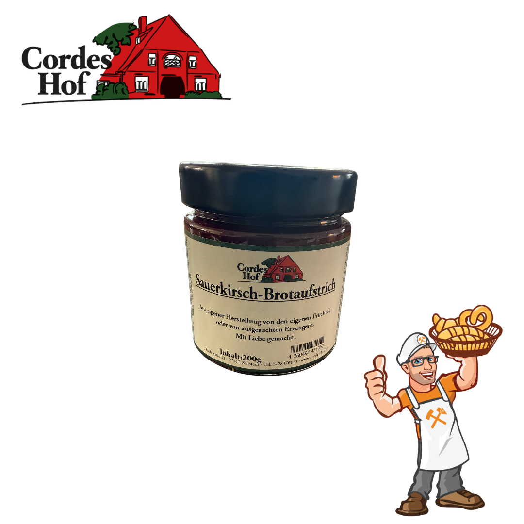 Hof Cordes (OHZ) - Sauerkirsch Brotaufstrich